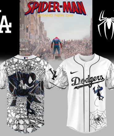 La Dodgers Spider-Man Limited Edition Jersey – Marvel X Mlb Fan Gear