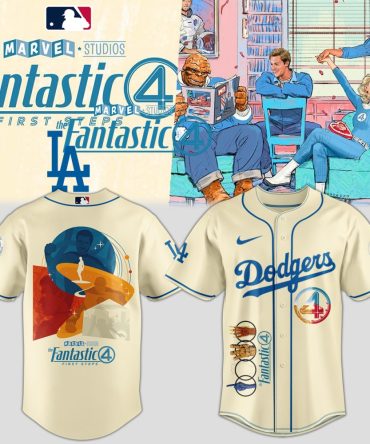 Marvel X Dodgers Fantastic 4 Jersey - Limited Edition Mlb Fan Gear