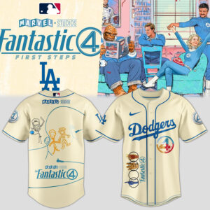 Marvel X Dodgers Fantastic 4 Jersey – Limited Edition Collectible Sportswear