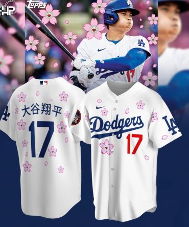 Limited Edition Dodgers Sakura Jersey - Stylish Baseball Fan Gear
