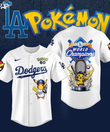 Exclusive La Baseball X Pokémon Pikachu Champions Jersey - Limited Edition!