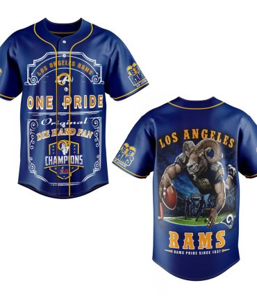 Los Angeles Rams Fan Jersey - Champion Pride Design, Die-Hard Supporter Gear