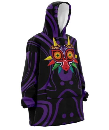 Majora’S Mask Zelda Hooded Blanket Hoodie