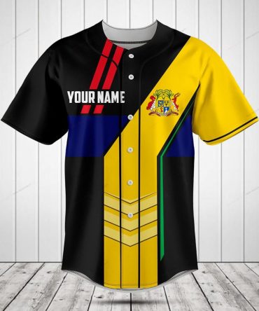 Customizable Vibrant Baseball Jersey - Personalize With Your Name - Unique Team Apparel