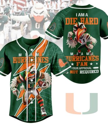 Miami Hurricanes Fan Jersey – Die Hard Supporter Apparel For Ultimate Game Day Style