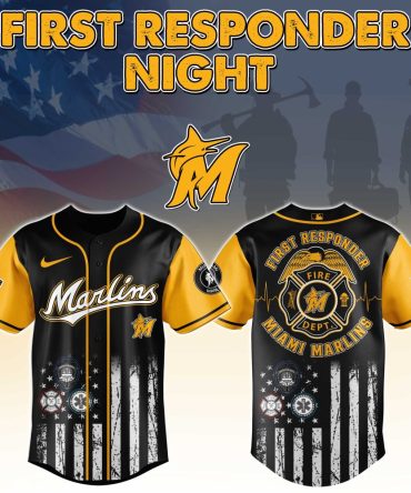 Miami Marlins First Responder Night Jersey - Honor Heroes With Exclusive Design