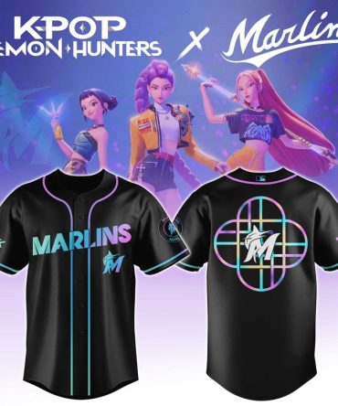 Limited Edition K-Pop X Marlins Baseball Jersey - Stylish, Unique & Collectible
