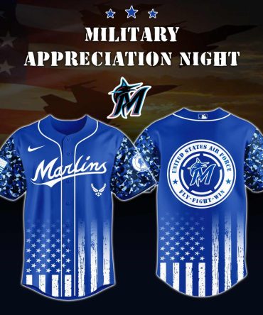 Honor Heroes With Marlins Military Appreciation Night Jersey - Limited Edition!