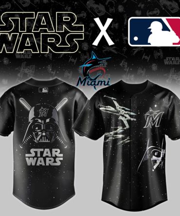 Star Wars X Mlb Miami Marlins Darth Vader Jersey - Limited Edition Fan Gear