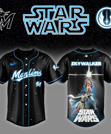 Star Wars X Marlins Limited Edition Baseball Jersey - Skywalker Design