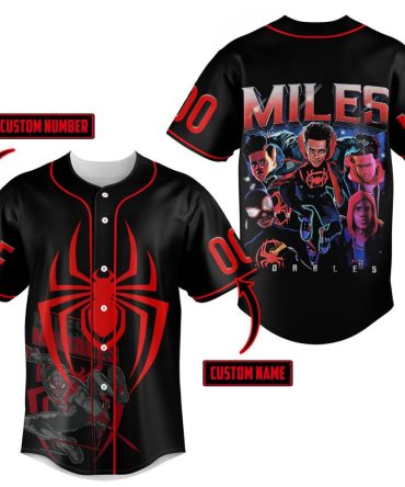 Custom Spider Hero Jersey – Personalized Name & Number – Unique Gift For Fans