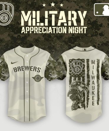 Brewers Military Appreciation Camo Jersey - Limited Edition Mlb Fan Gear