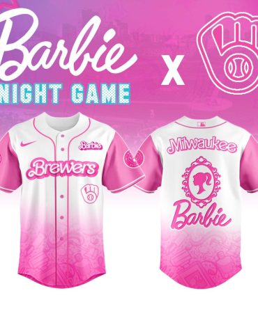 Barbie Night Game Milwaukee Brewers Pink Jersey – Limited Edition Fashion Collectible
