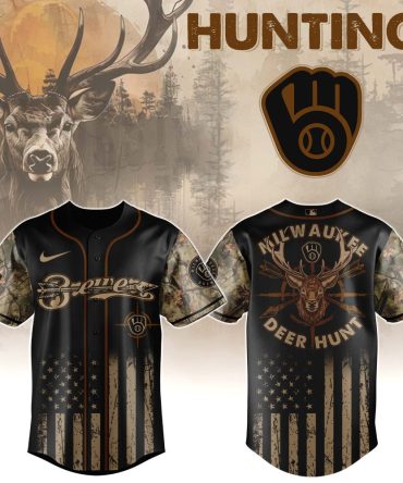 Limited Edition Milwaukee Hunting Jersey – Camo Design, Perfect Gift For Outdoor Enthusiasts