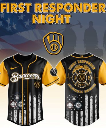 First Responder Night Milwaukee Brewers Jersey - Honor Heroes In Style!