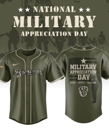 Honor Military Appreciation Day With Brewers Jersey - Limited Edition, High-Quality Design
