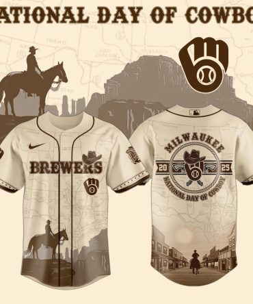 Milwaukee Brewers Cowboy Day Jersey – Limited Edition 2025 Western Baseball Shirt