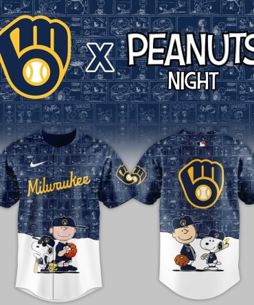 Limited Edition Milwaukee Peanuts Night Baseball Jersey – Collector'S Item