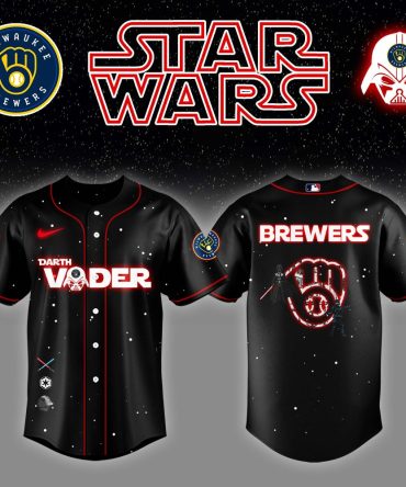 Star Wars Darth Vader Milwaukee Brewers Jersey - Limited Edition Fan Gear