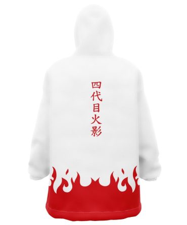 Minato Namikaze 4Th Hokage Shippuden Hooded Blanket Hoodie