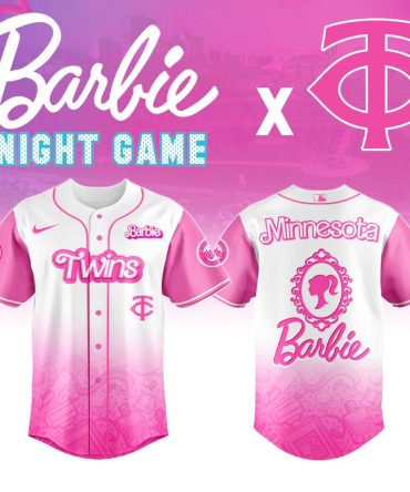 Limited Edition Barbie X Twins Pink Jersey – Perfect For Fans & Collectors!