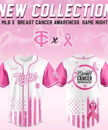 Mlb X Breast Cancer Awareness Game Night Jersey - New Collection, Support The Cause!