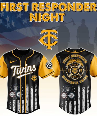 Honor First Responders With Minnesota Twins Jersey - Limited Edition Tribute Apparel