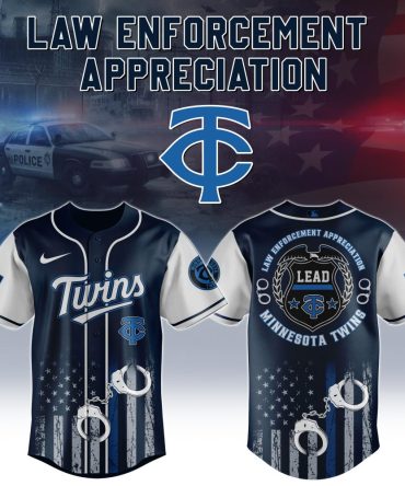 Law Enforcement Appreciation Twins Jersey - Honor & Style For Fans