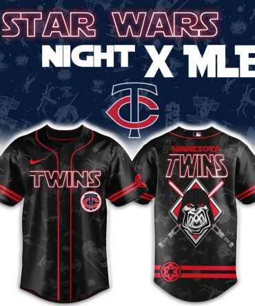 Limited Edition Star Wars X Mlb Twins Jersey - Perfect Gift For Fans!