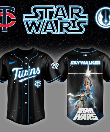Limited Edition Star Wars X Twins Baseball Jersey - Skywalker Design, Perfect For Fans!