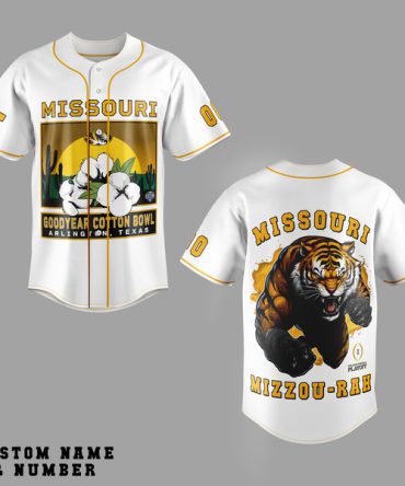 Custom Missouri Tigers Cotton Bowl Jersey - Personalize Name & Number!