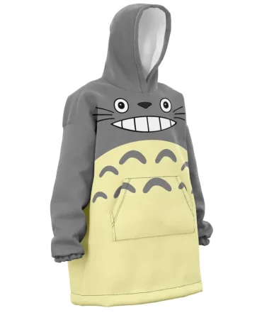 My Neighbor Totoro Studio Ghibli Hooded Blanket Hoodie