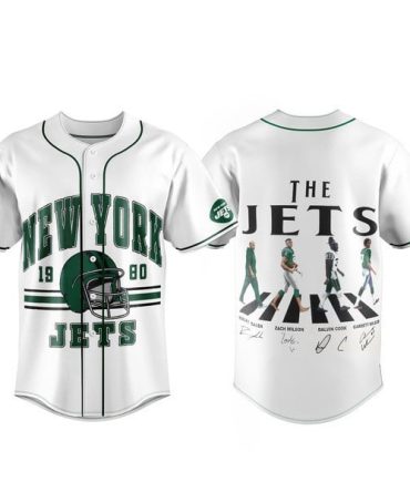 New York Jets 1980 Retro Baseball Jersey - Limited Edition Fan Apparel