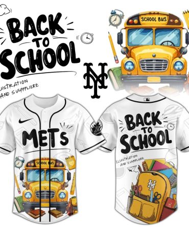 Back To School Mets Jersey - Perfect For Students & Fans , Unique Design