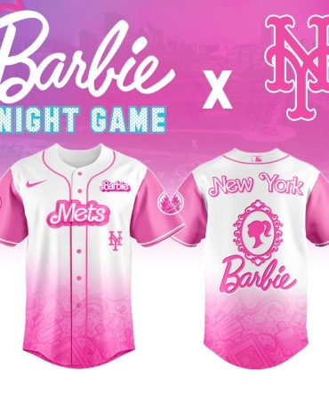 Limited Edition Barbie X Mets Jersey - Perfect For Fans & Collectors!