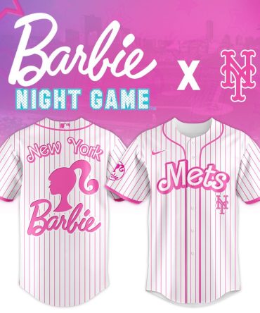 Limited Edition Barbie X Mets Jersey - Perfect For Baseball Fans & Collectors!