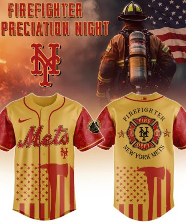 Honor Heroes: Ny Mets Firefighter Appreciation Jersey – Limited Edition