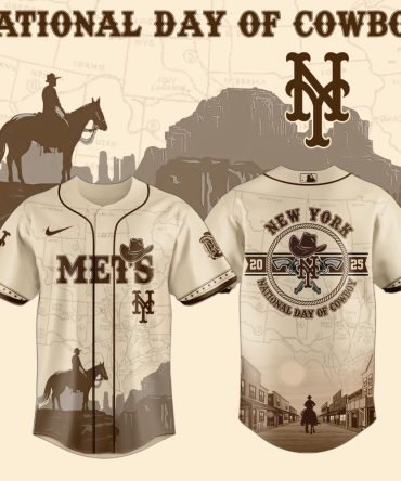 Celebrate In Style: Limited Edition Mets Cowboy Day Jersey – Perfect For Fans!