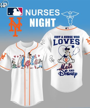 Mets & Disney Nurse Night Jersey – Perfect Gift For Fans & Healthcare Heroes!