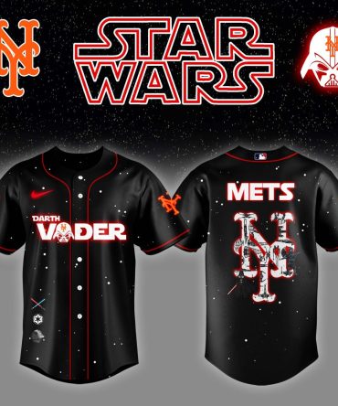 Limited Edition Ny Mets Star Wars Darth Vader Jersey - Unleash The Force!