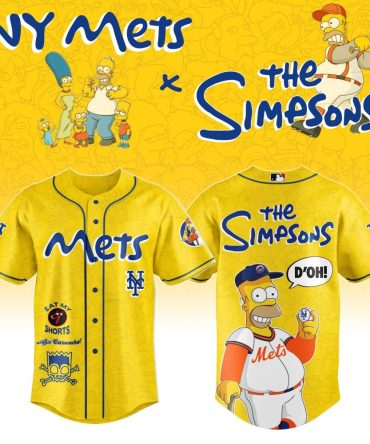 Limited Edition Ny Mets X Simpsons Jersey – Homer D'Oh! Fan Gear