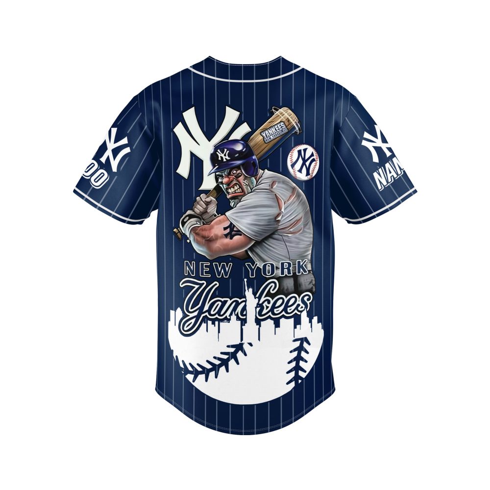 Custom New York Yankees Jersey - Personalize With Your Name & Number - Perfect Gift For Fans! - Image 3