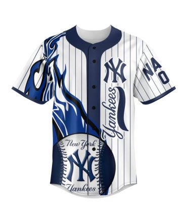Stylish Yankees Baseball Jersey - Bold Design, Perfect Gift For Fans!