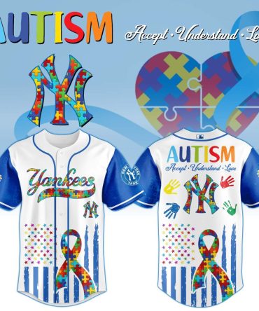 Autism Awareness Yankees Jersey – Support, Love & Celebrate In Style!