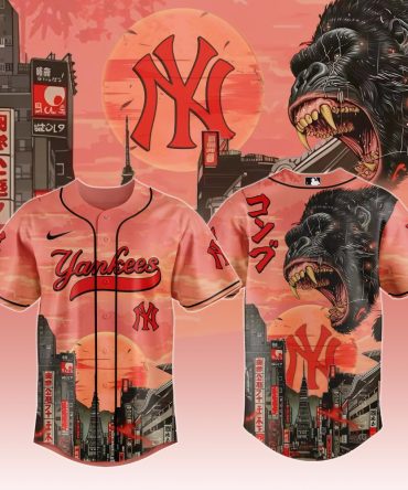 Ny Yankees Gorilla Cityscape Jersey – Unique Limited Edition Baseball Shirt