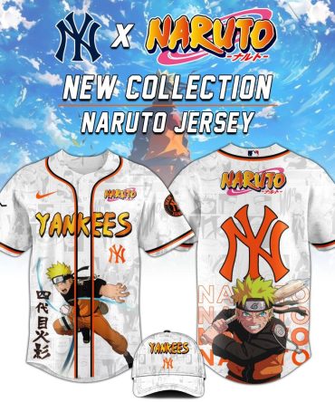 Limited Edition Yankees X Naruto Jersey - Anime Fans' Dream Gear!