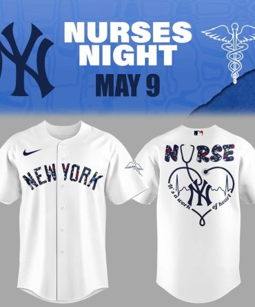 Nurses Night New York Baseball Jersey - Limited Edition Tribute Apparel