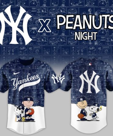 Limited Edition Yankees X Peanuts Night Jersey - Celebrate In Style!