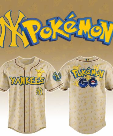 Exclusive Yankees Pokémon Go Jersey – Pikachu Design, Perfect For Fans!