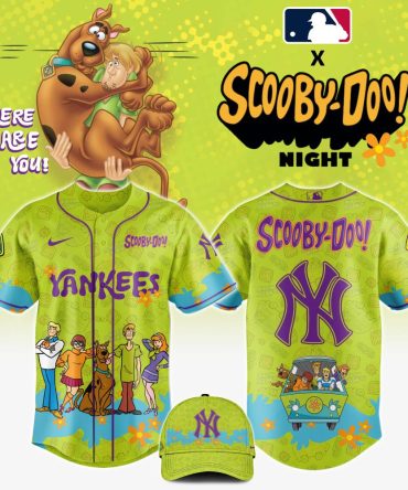 Limited Edition Yankees X Scooby-Doo Jersey – Perfect For Fans & Collectors!